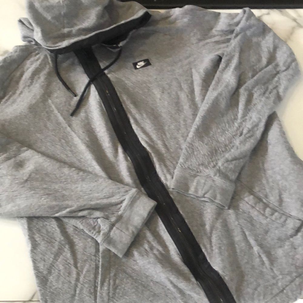 Nike Full Zip Hoodie Tagged L Fits M